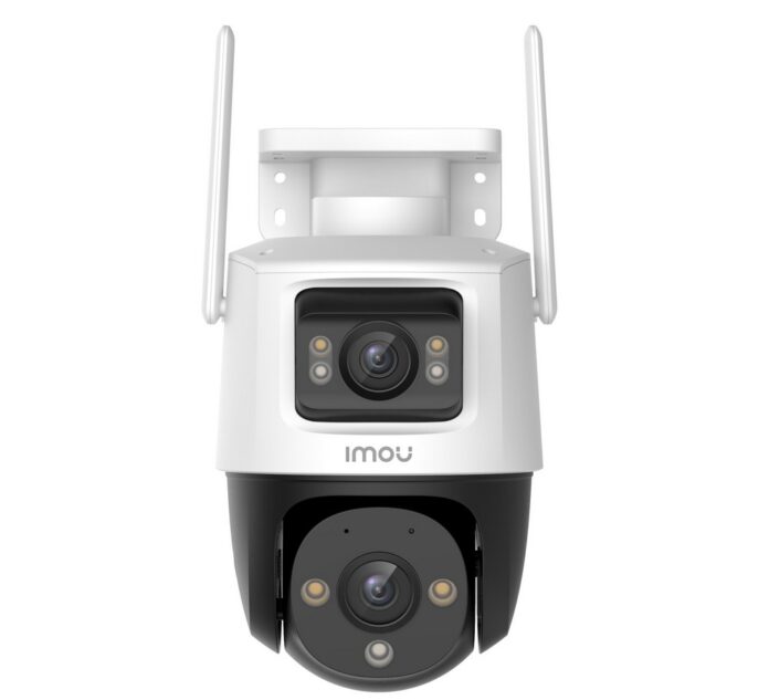 Camera de supraveghere IMOU Cruiser Dual 8MP, Wi-Fi, 2 lentile de 3+5 MP, Full Color, Alarma, Microfon si difuzor, IPC-S7XP-8M0WED