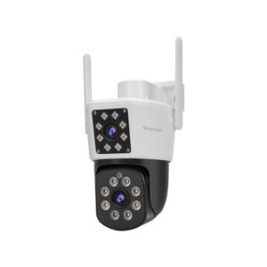 Camera supraveghere rotativa exterior cu lentila duala IP PTZ Speed Dome WiFi Vstarcam C662DR, 2 MP, 4 mm, IR 15-30 m, slot card, microfon si difuzor, auto tracking Camera supraveghere rotativa exterior cu lentila duala IP PTZ Speed Dome WiFi Vstarcam C662DR, 2 MP, 4 mm, IR 15-30 m, slot card, microfon si difuzor, auto tracking