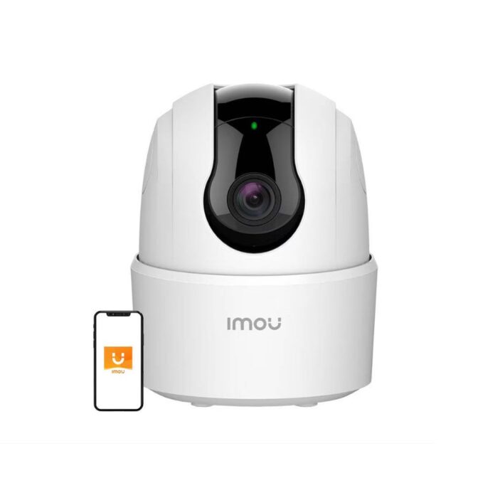 Camera supraveghere interior WiFi Imou Ranger IPC-K2ECP-5H3W, 5 MP, 3.6 mm, microfon si difuzor, alarma, smart tracking, slot card