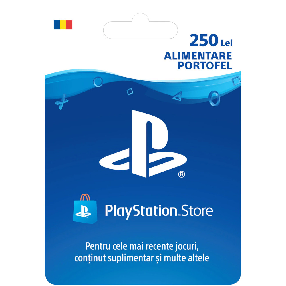 Card PlayStation Network Dual 250 RON Card PlayStation Network Dual 250 RON