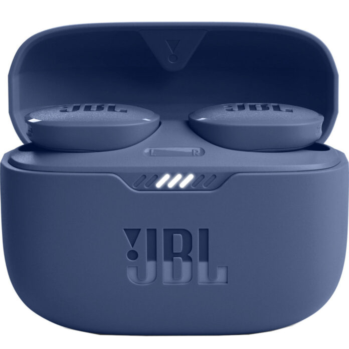 Casti audio in-ear JBL Tune 130NC TWS, True Wireless, Bluetooth, Alb