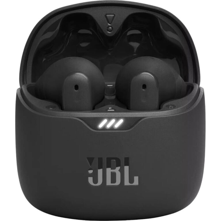 Casti audio in ear JBL Tune Flex, True Wireless, Bluetooth, Noise Cancelling, IPX4, Alb