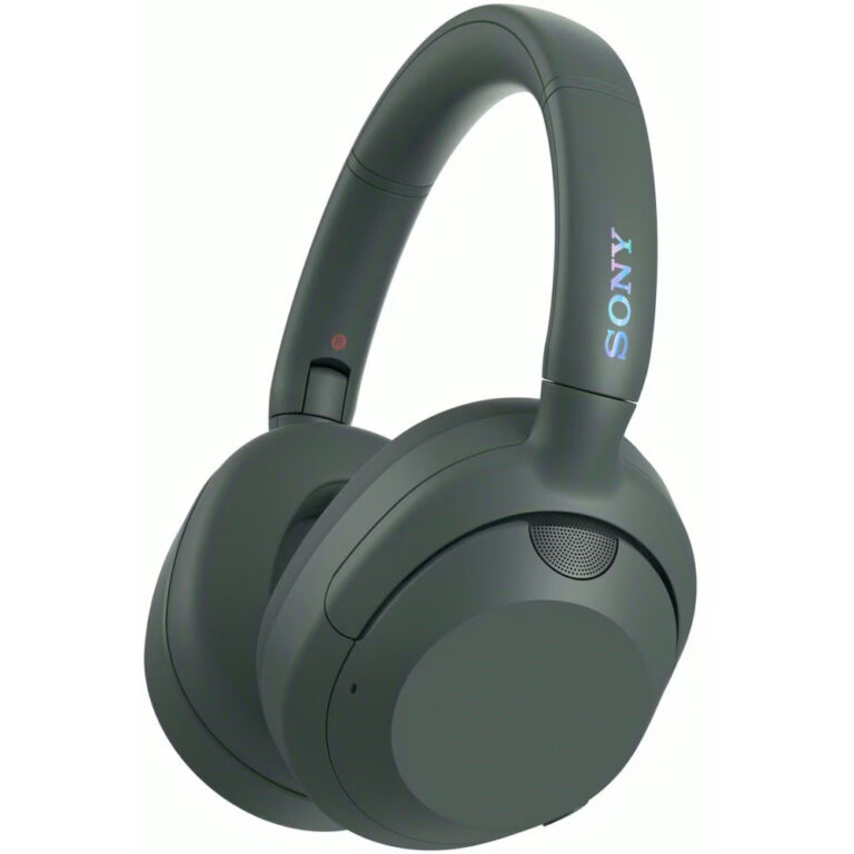 Casti audio Over-Ear Sony Ult Wear, Microfon, Noise Cancelling, Forest Gray