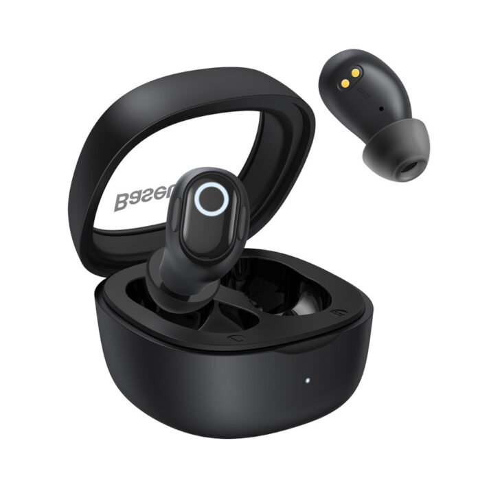 Casti Audio True Wireless, Baseus Bowie WM02, Negru Casti Audio True Wireless, Baseus Bowie WM02, Negru