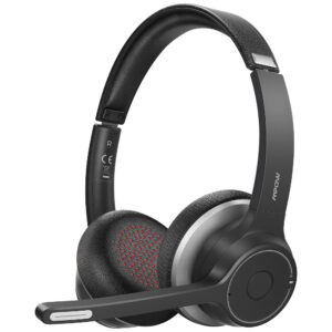 Casti Call Center Mpow HC5, Bluetooth 5.0, Negru Casti Call Center Mpow HC5, Bluetooth 5.0, Negru