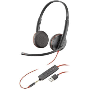 Casti Call Center Plantronics Blackwire 3225 USB, Negru Casti Call Center Plantronics Blackwire 3225 USB, Negru