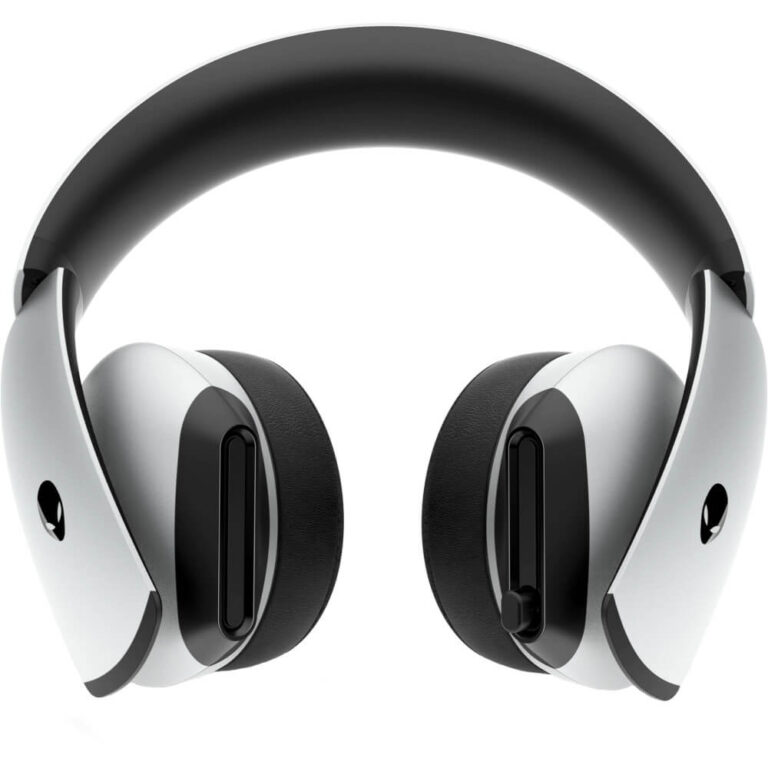 Casti gaming Alienware AW510H, Microfon, Noise cancelling, Lunar Light