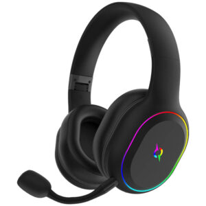 Casti Gaming cu microfon Aqirys Lyra, Wireless, Negru Casti Gaming cu microfon Aqirys Lyra, Wireless, Negru