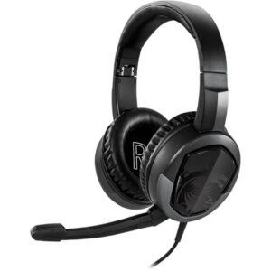 Casti gaming cu fir MSI Immerse GH30 V2, Microfon, Negru Casti gaming cu fir MSI Immerse GH30 V2, Microfon, Negru