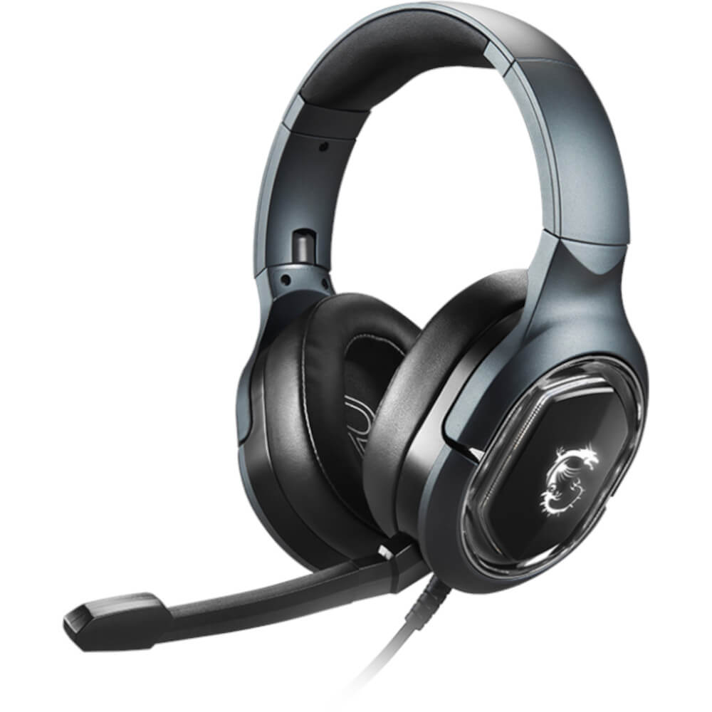 Casti gaming cu fir MSI Immerse GH50, Microfon, Negru Casti gaming cu fir MSI Immerse GH50, Microfon, Negru