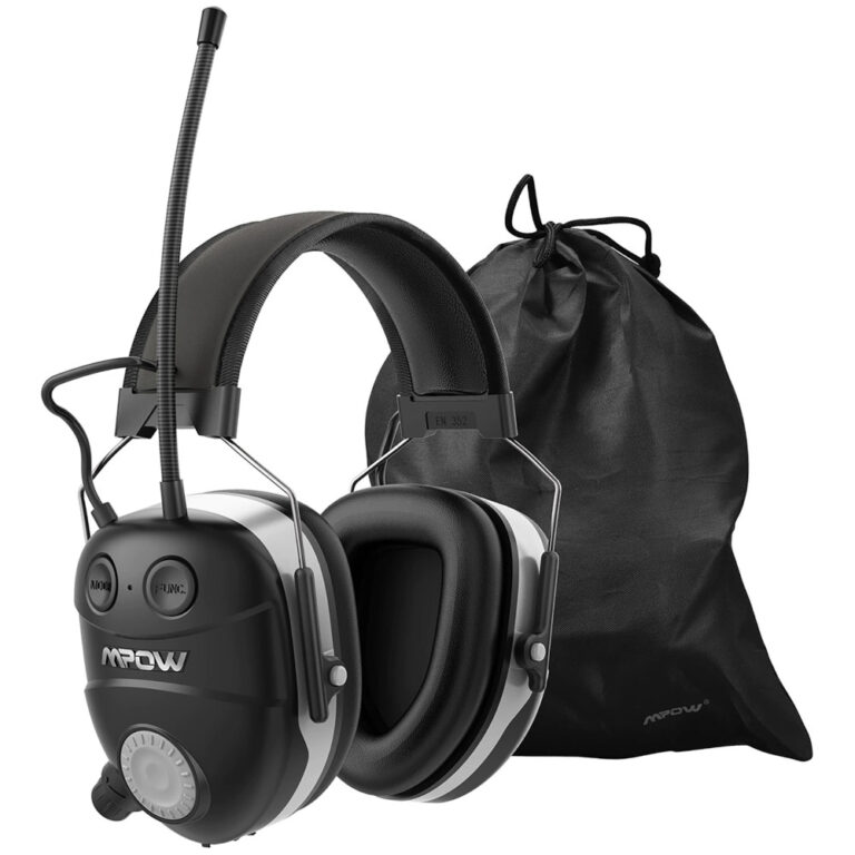 Casti gaming cu microfon Mpow 119, Earmuff,  AM/FM, Bluetooth