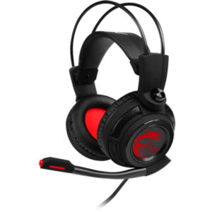 Casti gaming cu microfon MSI DS502, 7.1 Surround, Negru Casti gaming cu microfon MSI DS502, 7.1 Surround, Negru