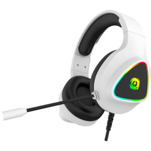 Casti Gaming Cu Microfon Canyon Shadder GH-6, Iluminare RGB, Alb Casti Gaming Cu Microfon Canyon Shadder GH-6, Iluminare RGB, Alb