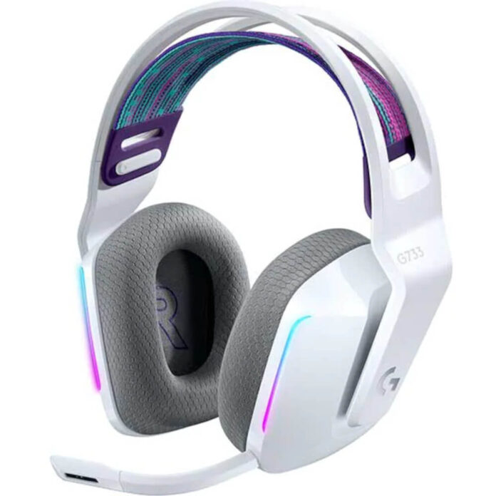 Casti Gaming Logitech Lightspeed G733, Wireless, Albastru