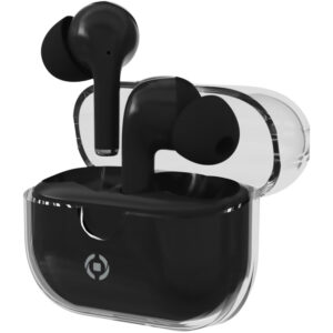 Casti In-Ear Bluetooth Celly Clear, True Wireless, 5 h, Negru Casti In-Ear Bluetooth Celly Clear, True Wireless, 5 h, Negru