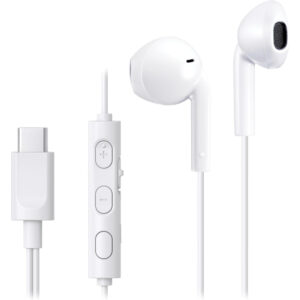 Casti In-Ear JVC HA-FR17UC-W-U, Microfon, USB-C, Alb Casti In-Ear JVC HA-FR17UC-W-U, Microfon, USB-C, Alb