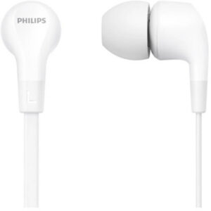 Casti audio In-Ear Philips TAE1105WT/00, Microfon, Alb Casti audio In-Ear Philips TAE1105WT/00, Microfon, Alb