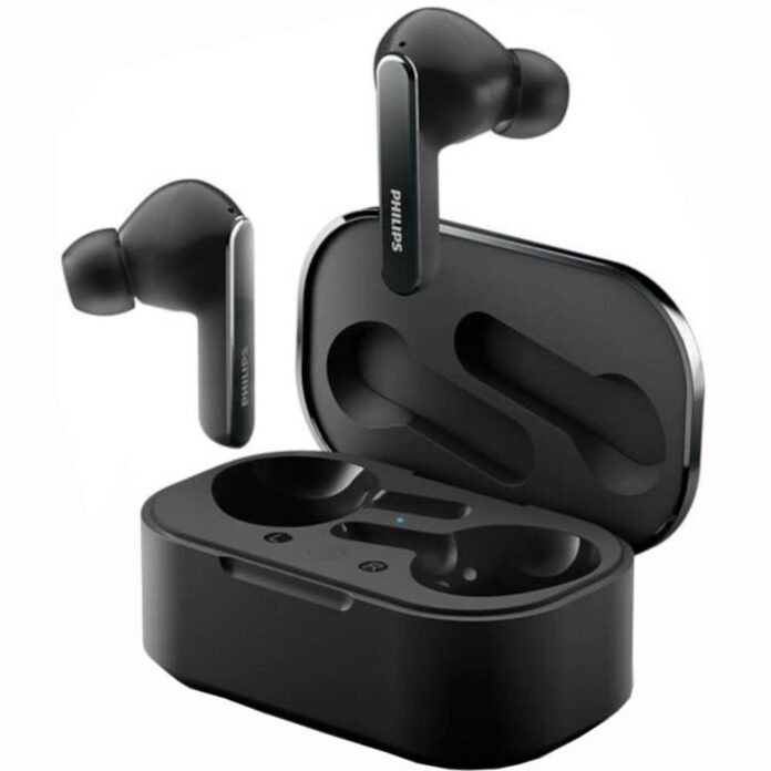 Casti audio In-Ear Philips TAT5506BK/00, True Wireless, Bluetooth, IPX5, Autonomie 7 ore, Negru Casti audio In-Ear Philips TAT5506BK/00, True Wireless, Bluetooth, IPX5, Autonomie 7 ore, Negru