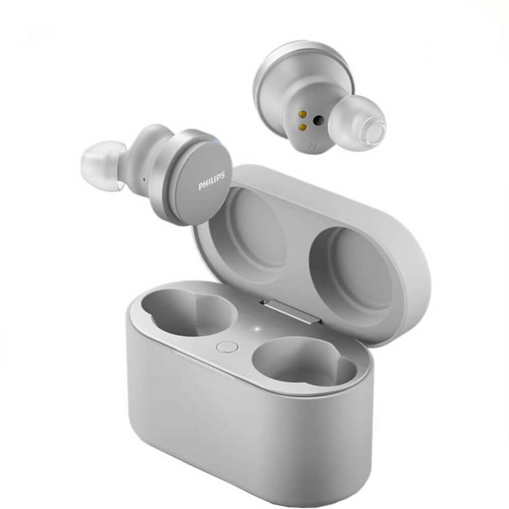 Casti audio In-Ear Philips TAT8506WT/00, True Wireless, Bluetooth, IPX4, Autonomie 8 ore, Alb Casti audio In-Ear Philips TAT8506WT/00, True Wireless, Bluetooth, IPX4, Autonomie 8 ore, Alb