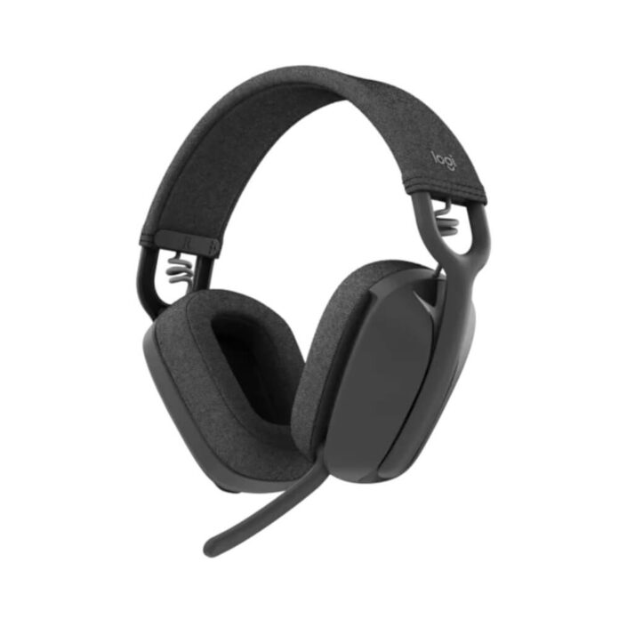 Casti Over-Ear Logitech Zone Vibe 100, Wireless, Autonomie 20 ore, Microfon, Alb Casti Over-Ear Logitech Zone Vibe 100, Wireless, Autonomie 20 ore, Microfon, Alb