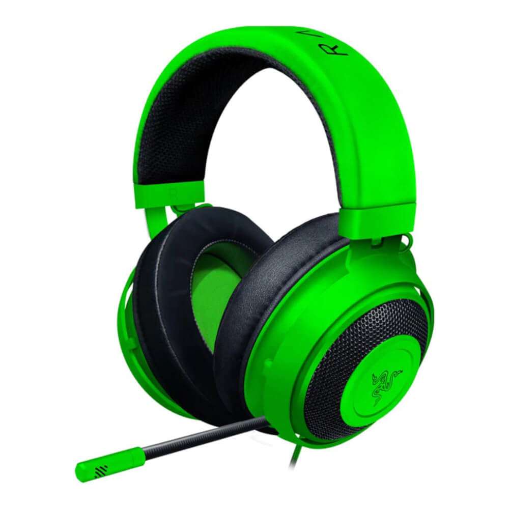 Casti Gaming Razer Kraken, Multimedia, Jack 3.5 mm, Microfon, Negru/Verde Casti Gaming Razer Kraken, Multimedia, Jack 3.5 mm, Microfon, Negru/Verde