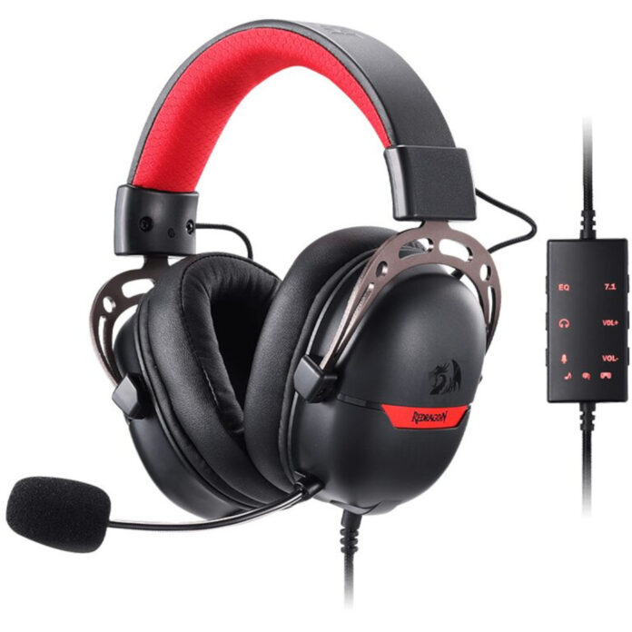 Casti Gaming Redragon Aurora, Negru Casti Gaming Redragon Aurora, Negru