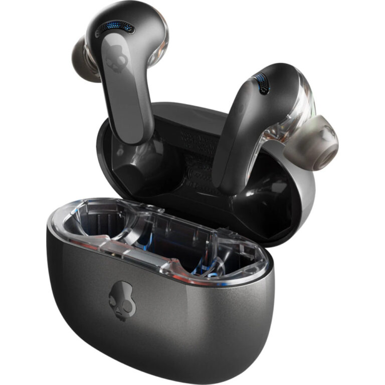 Casti True Wireless Skullcandy Rail ANC, Bluetooth, In-Ear, True Black