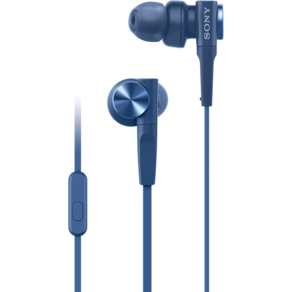Casti In-Ear Sony MDRXB55APL.CE7, Microfon, Albastru Casti In-Ear Sony MDRXB55APL.CE7, Microfon, Albastru
