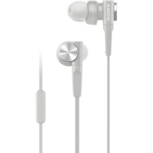 Casti In-Ear Sony MDRXB55APB, Microfon, Extra bass, Alb Casti In-Ear Sony MDRXB55APB, Microfon, Extra bass, Alb