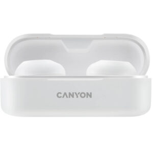 Casti True Wireless Canyon TWS-1, Bluetooth, Waterproof IPX4, Negru Casti True Wireless Canyon TWS-1, Bluetooth, Waterproof IPX4, Negru