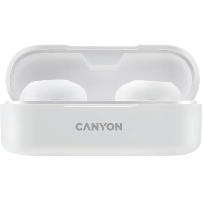 Casti True Wireless Canyon TWS-1, Bluetooth, Waterproof IPX4, Negru Casti True Wireless Canyon TWS-1, Bluetooth, Waterproof IPX4, Negru