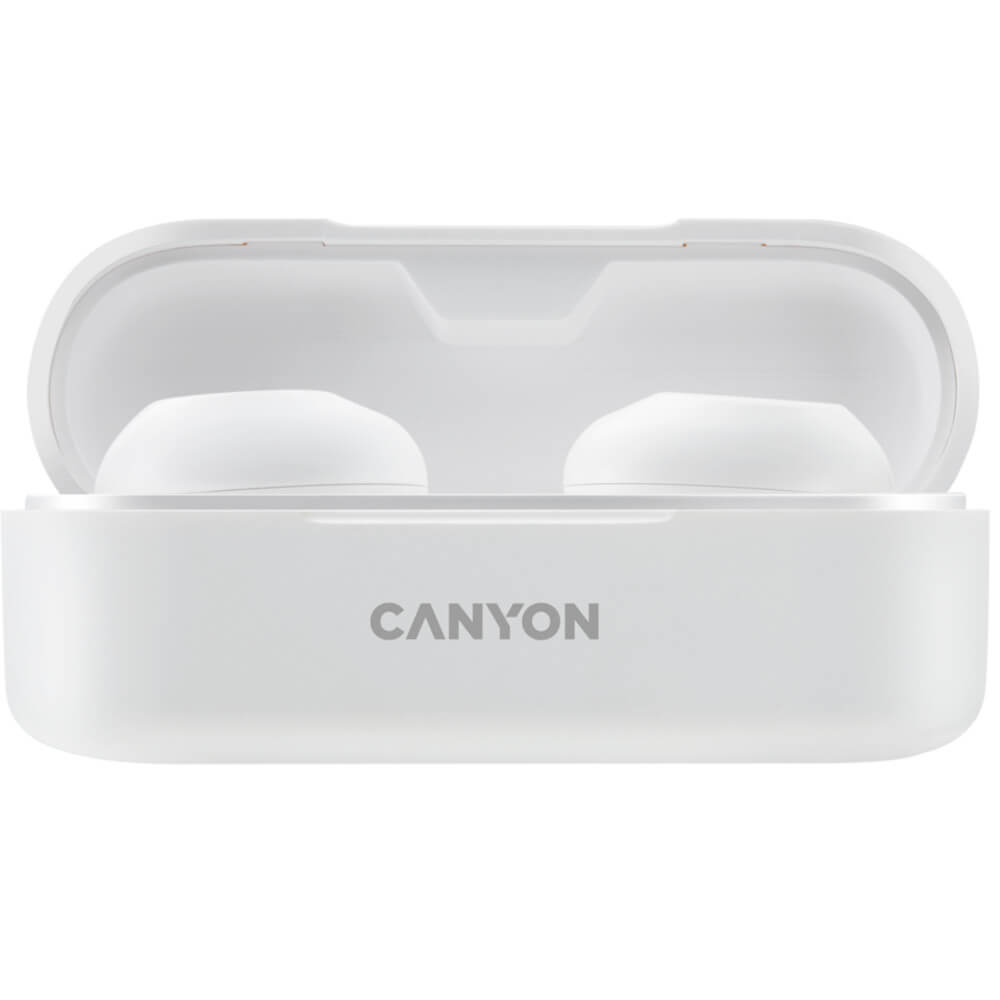 Casti True Wireless Canyon TWS-1, Bluetooth, Waterproof IPX4, Negru Casti True Wireless Canyon TWS-1, Bluetooth, Waterproof IPX4, Negru