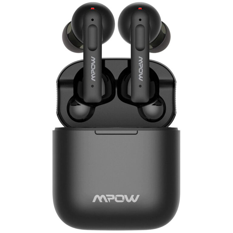 Casti True Wireless Mpow X3 ANC TWS, Earpieces, Bluetooth 5.0, IPX8, Negru