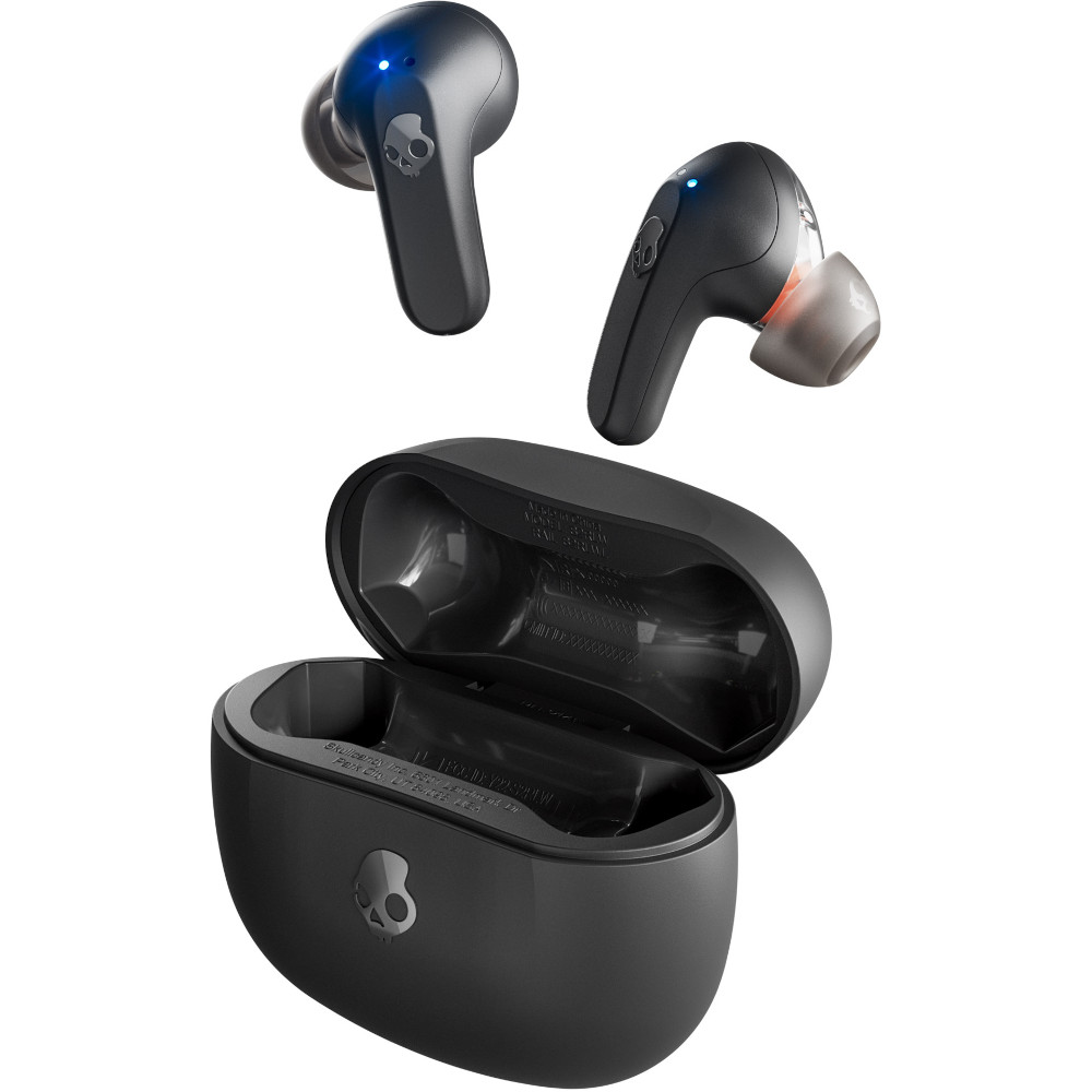 Casti True Wireless Skullcandy Rail, True Black Casti True Wireless Skullcandy Rail, True Black