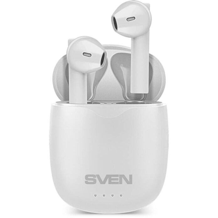 Casti True Wireless Sven E-727BT, Bluetooth, Alb Casti True Wireless Sven E-727BT, Bluetooth, Alb