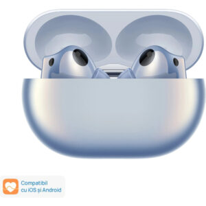 Casti True Wireless Huawei FreeBuds Pro 2, Silver Blue Casti True Wireless Huawei FreeBuds Pro 2, Silver Blue