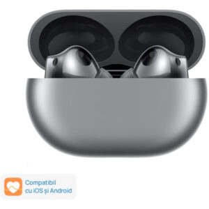 Casti True Wireless Huawei FreeBuds Pro 2, Silver Frost Casti True Wireless Huawei FreeBuds Pro 2, Silver Frost