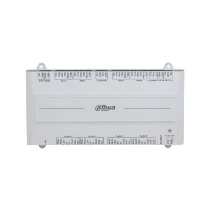 Centrala control acces Dahua ASC4204B-S, 4 usi unidirectionale, card/amprenta/parola/QR, PoE Centrala control acces Dahua ASC4204B-S, 4 usi unidirectionale, card/amprenta/parola/QR, PoE