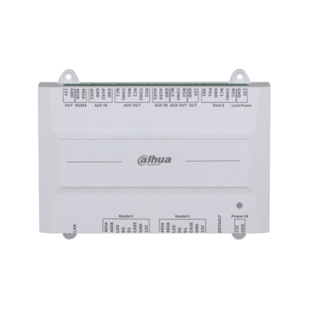 Centrala control acces Dahua ASC4201B-D, o usa bidirectionala, card/amprenta/parola/QR, PoE Centrala control acces Dahua ASC4201B-D, o usa bidirectionala, card/amprenta/parola/QR, PoE