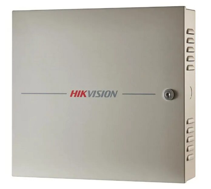 Centrala control acces, TCP/IP, 2 usi, Wiegand, RS-485, 100.000 carduri, 300.000 evenimente, Hikvision, DS-K2602T