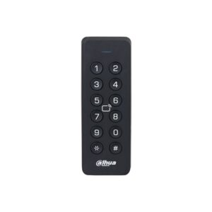 Cititor control acces de exterior Dahua ASR2101H, 13.56 Mhz, IC card/cod PIN, RS-485/Wiegand, tamper Cititor control acces de exterior Dahua ASR2101H, 13.56 Mhz, IC card/cod PIN, RS-485/Wiegand, tamper