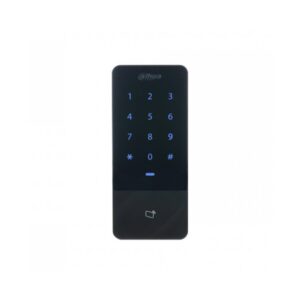 Cititor control acces exterior standalone Dahua ASI1201E-V1, card IC si parola, 13.56 MHz, 30.000 utilizatori, tastatura touch, RS-485/Wiegand, montaj aplicat Cititor control acces exterior standalone Dahua ASI1201E-V1, card IC si parola, 13.56 MHz, 30.000 utilizatori, tastatura touch, RS-485/Wiegand, montaj aplicat