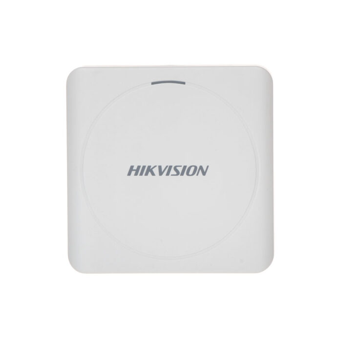 Cititor de proximitate RFID Hikvision DS-K1801M, Mifare, 13.56 MHz, interior/exterior Cititor de proximitate RFID Hikvision DS-K1801M, Mifare, 13.56 MHz, interior/exterior