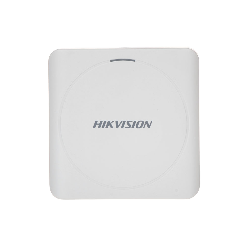 Cititor de proximitate RFID Hikvision DS-K1801M, Mifare, 13.56 MHz, interior/exterior Cititor de proximitate RFID Hikvision DS-K1801M, Mifare, 13.56 MHz, interior/exterior