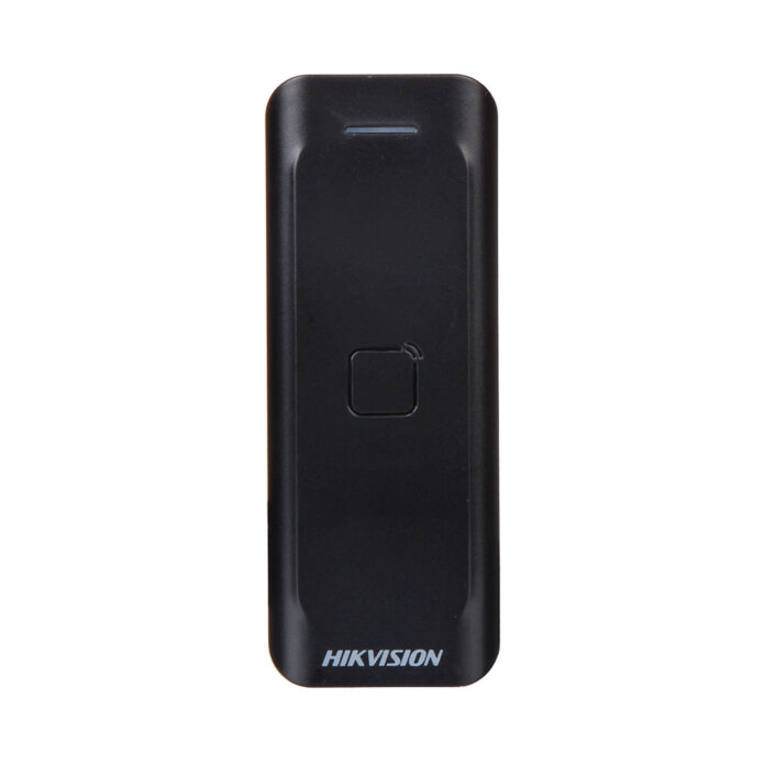 Cititor de proximitate RFID Hikvision DS-K1802M, Mifare, 13.56 MHz, interior/exterior Cititor de proximitate RFID Hikvision DS-K1802M, Mifare, 13.56 MHz, interior/exterior