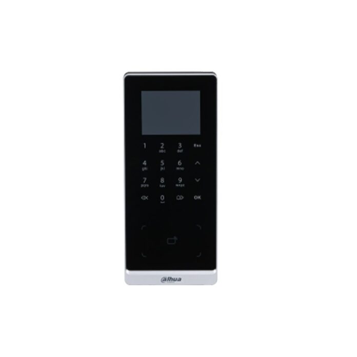 Cititor proximitate standalone Dahua ASI2201H-W, WiFi, PIN/Card, 2.4 Ghz, 30.000 utilizatori