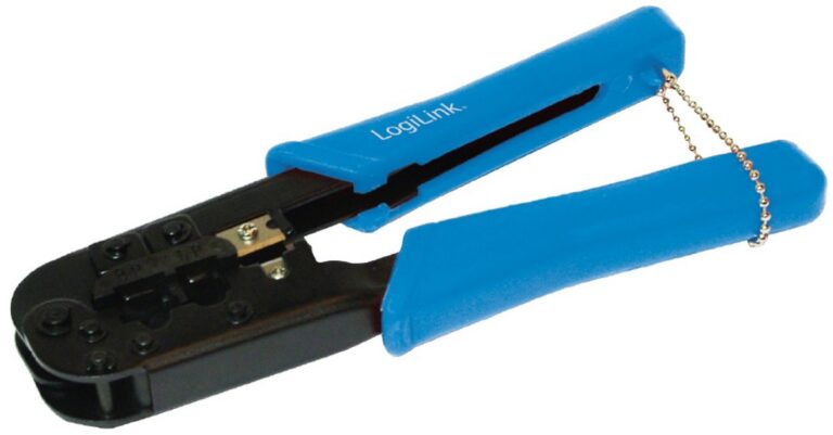 Cleste de sertizare pentru mufe RJ11, RJ12 si RJ45, LogiLink WZ0033