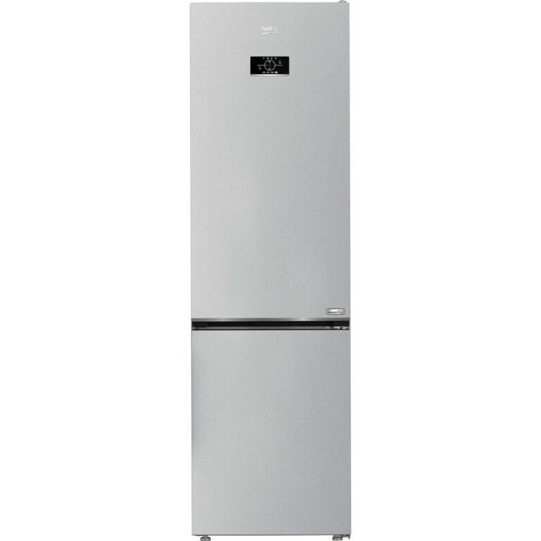 Combina frigorifica Beko B3RCNA404HM, No Frost, 355 l, HarvestFresh, AeroFlow, Fast Freeze, MaxStore, Gri, Clasa E