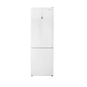 Combina frigorifica Daewoo DNF-310MEW, No Frost, 310 L, Display LED, Functie Holiday, Functie Super Freeze, Clasa E, Alb Combina frigorifica Daewoo DNF-310MEW, No Frost, 310 L, Display LED, Functie Holiday, Functie Super Freeze, Clasa E, Alb