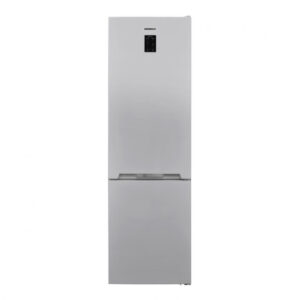 Combina frigorifica Heinner HCNF-V366SE++, No Frost, Freezer Shield, Control umiditate, Chiller, LED, Clasa E, 366 l, Argintiu Combina frigorifica Heinner HCNF-V366SE++, No Frost, Freezer Shield, Control umiditate, Chiller, LED, Clasa E, 366 l, Argintiu